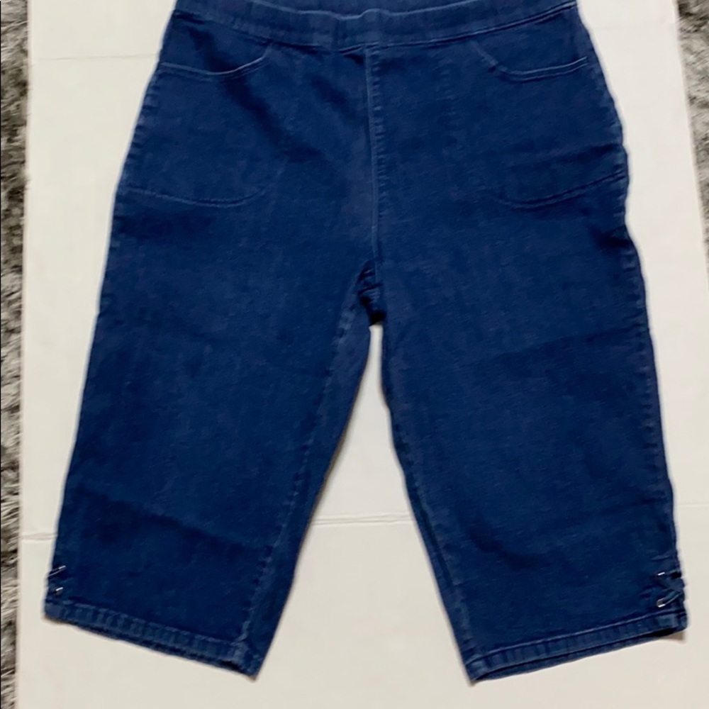 Women stretch jeans shorts